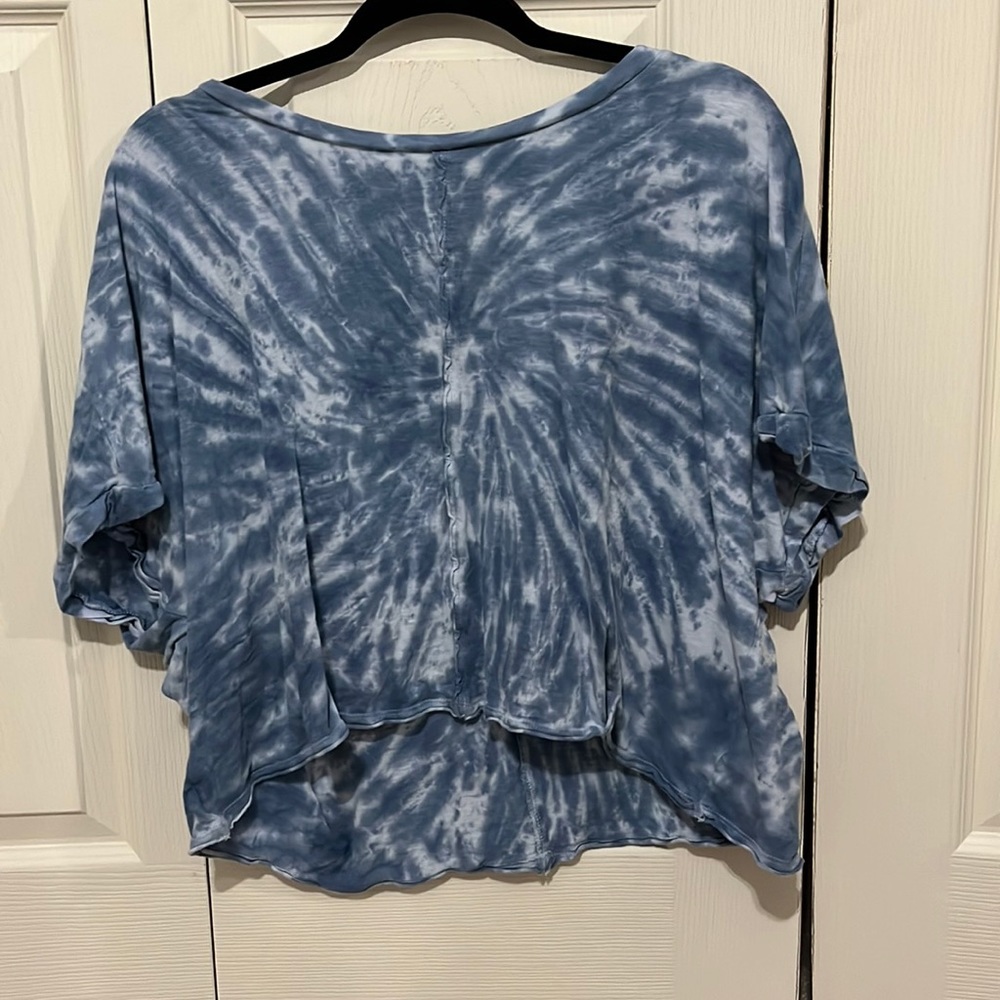 Tie dye american eagle shirt